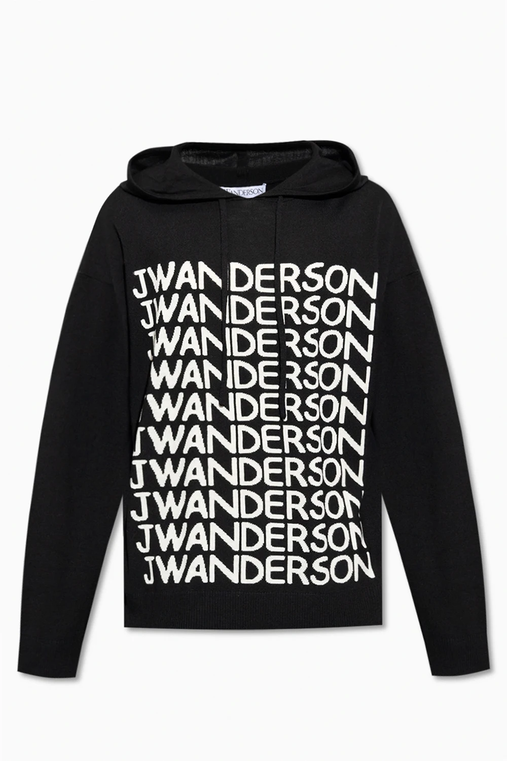 Wełniana bluza z kapturem