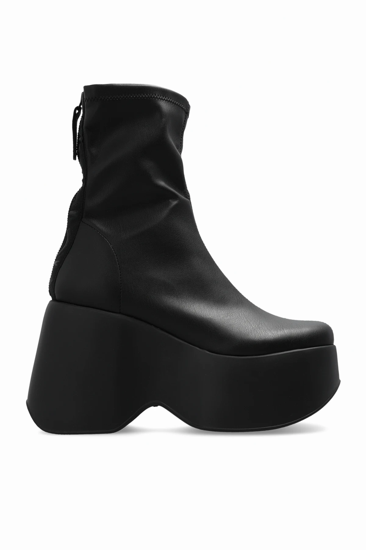 Platform ankle boots