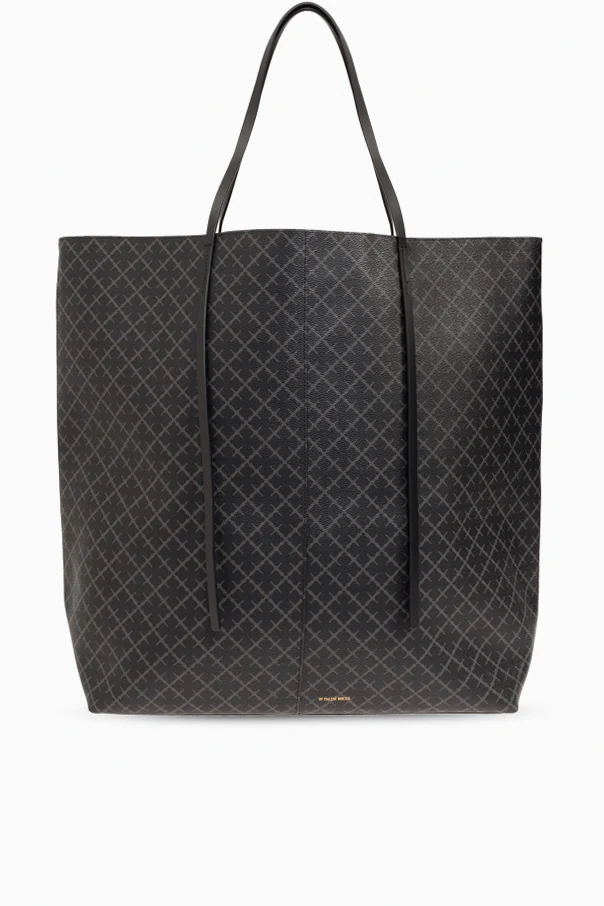 CZARNY Torba Abrille typu shopper