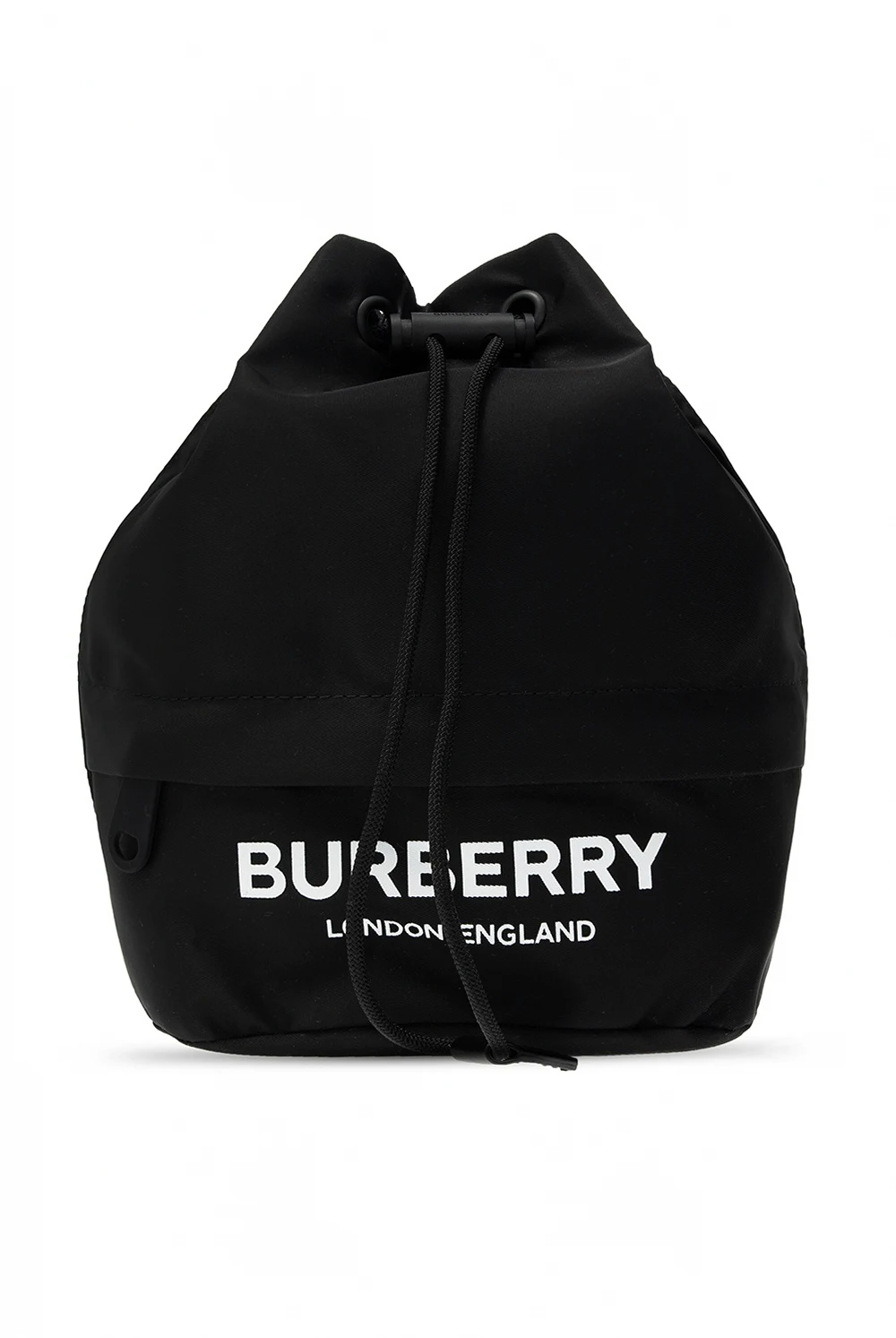 Bucket bag with logo
