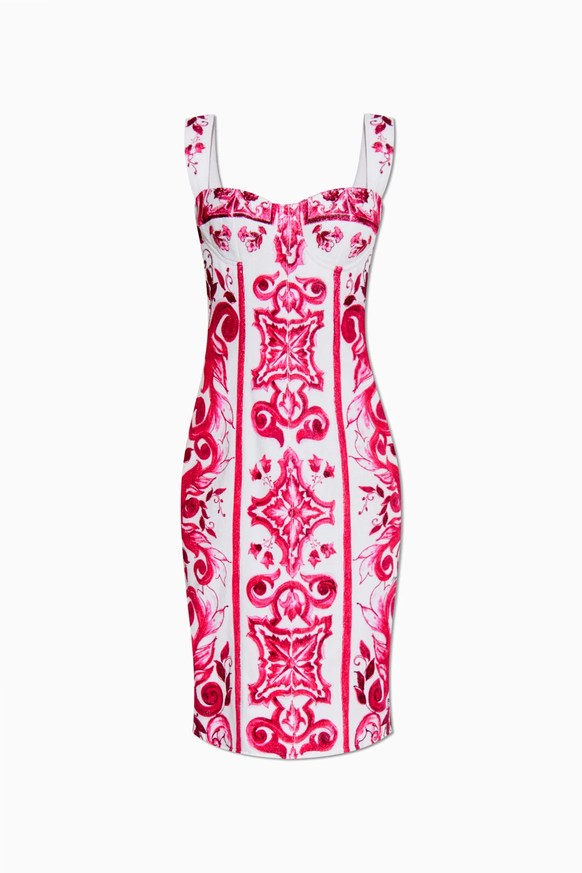 PINK Dress with Majolica pattern