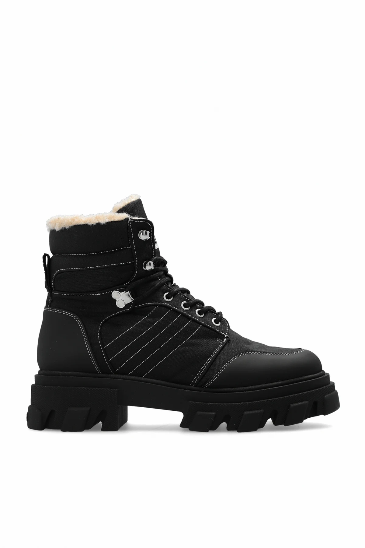 Hiking boots with logo