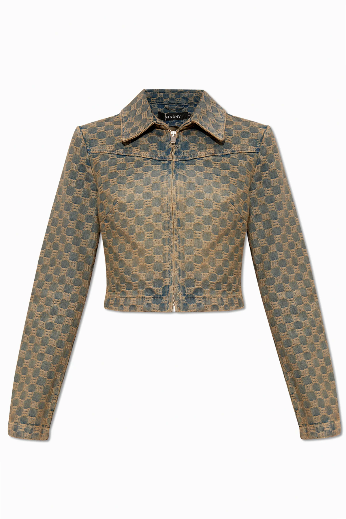 Jeansowa kurtka z monogramem