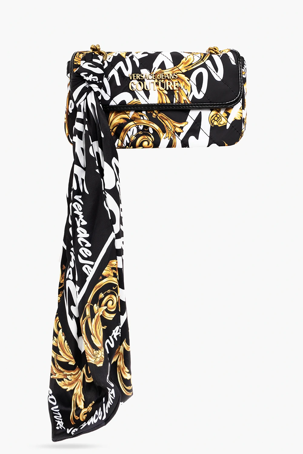Patterned shoulder bag