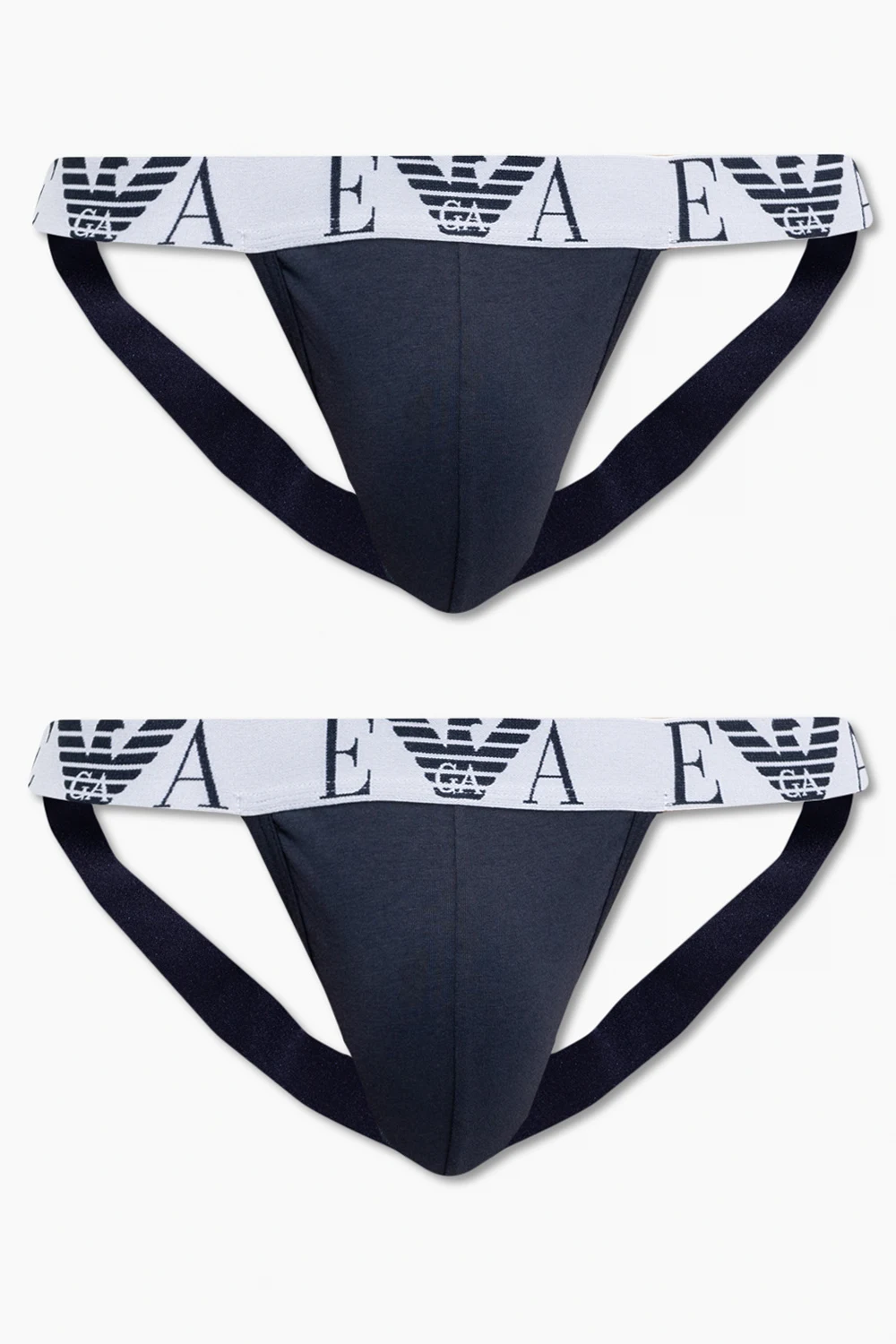 Dwupak jockstrapów z logo