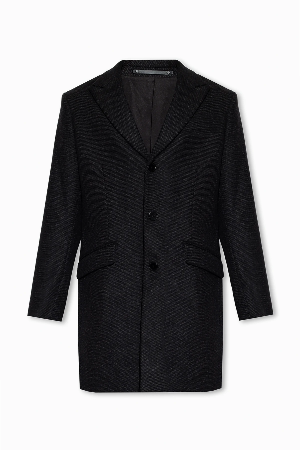 ‘Manfred’ single-breasted coat