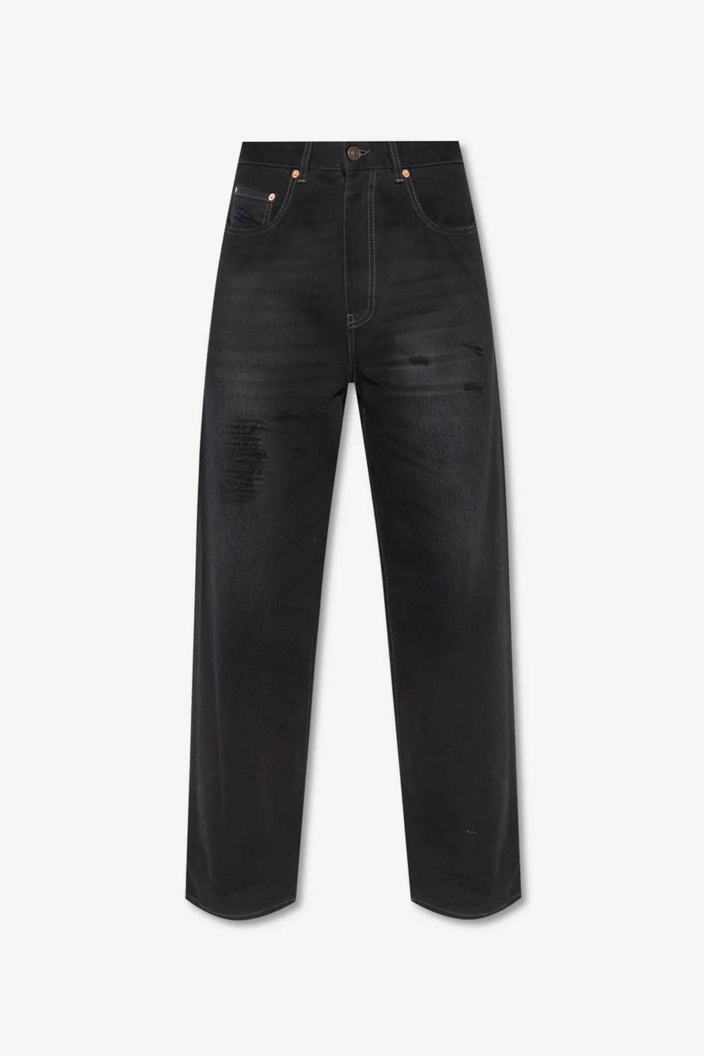 Straight leg jeans