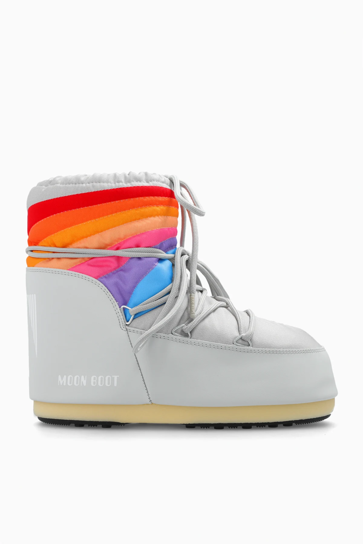 ‘Icon Low Rainbow’ snow boots