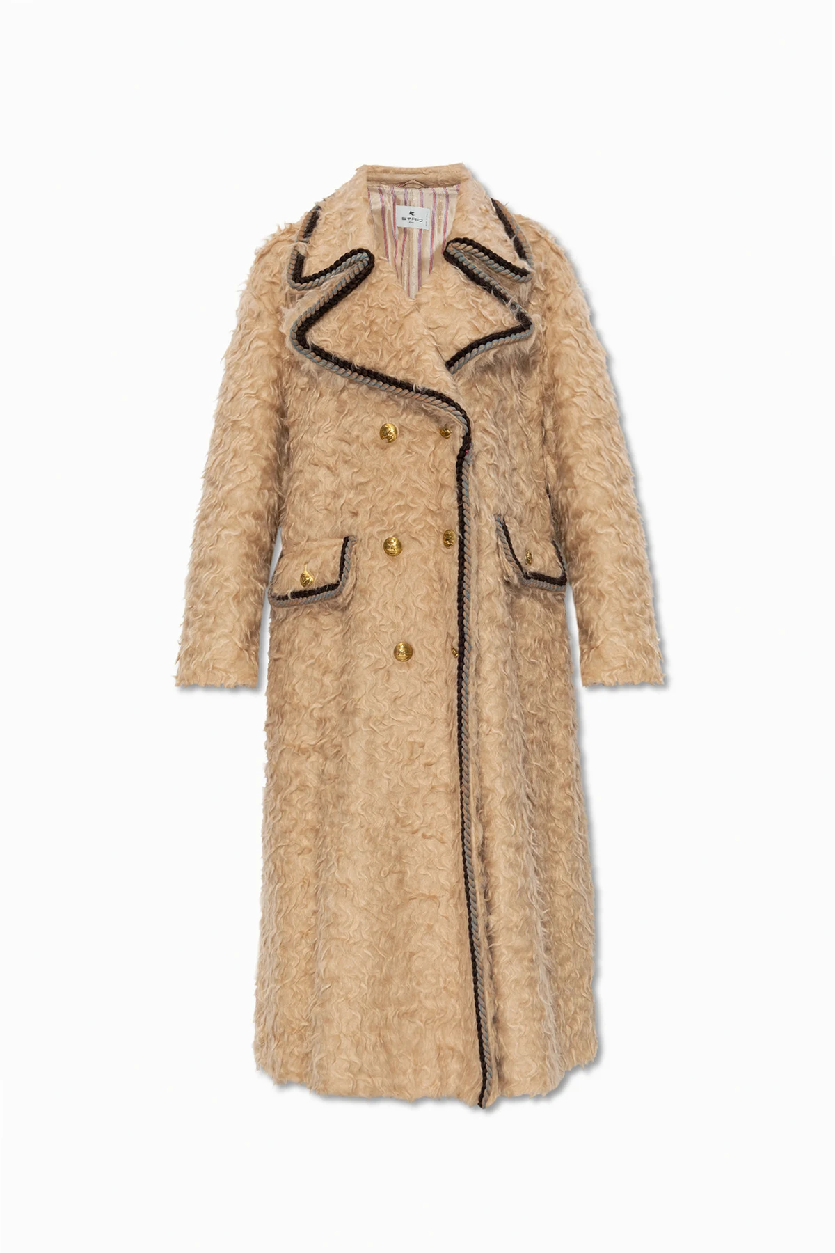 Faux fur coat