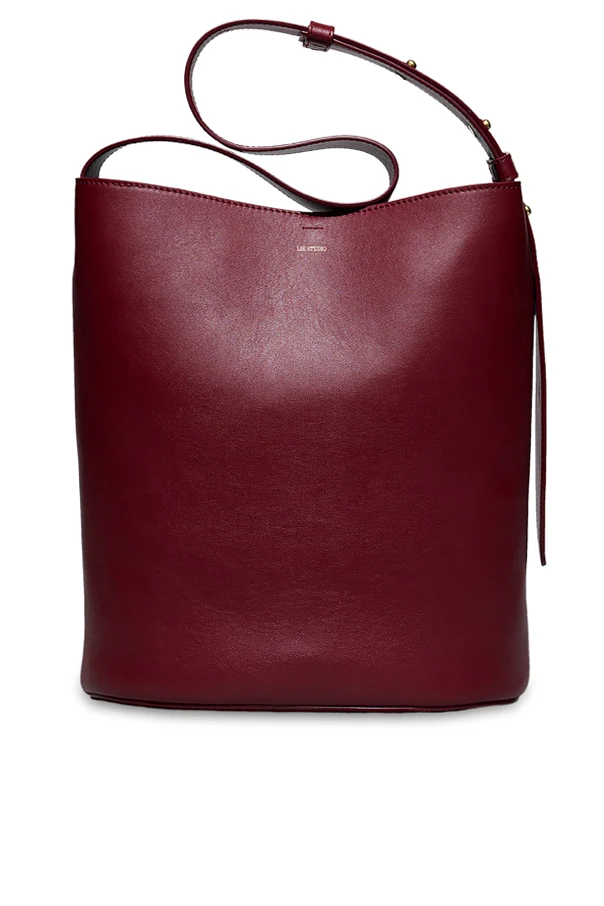 BURGUNDER Tasche 'The Norma' vom Typ 'shopper' von Lie Studio