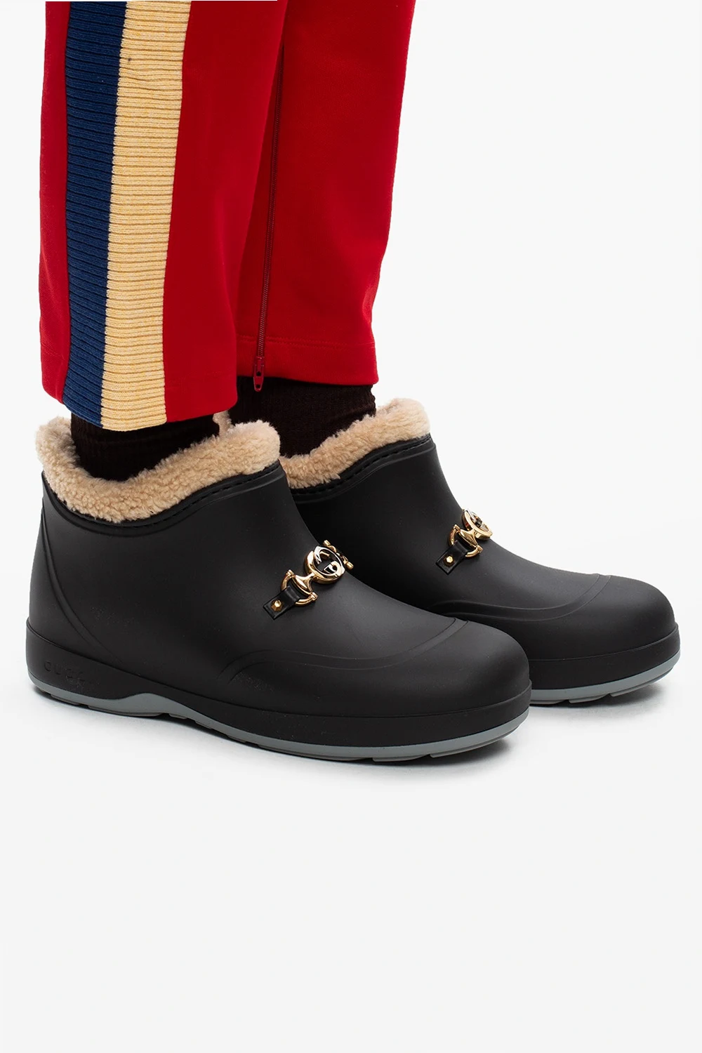 Ocieplane kalosze z logo