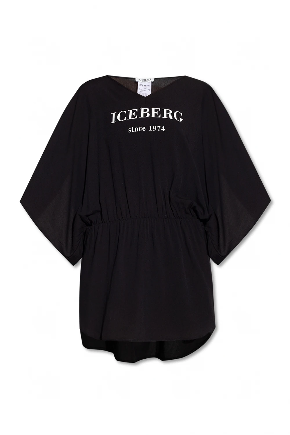 Beach dress with logo