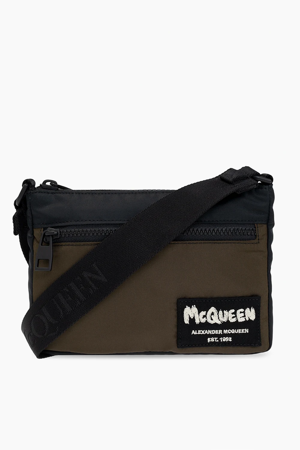 Shoulder bag with logo