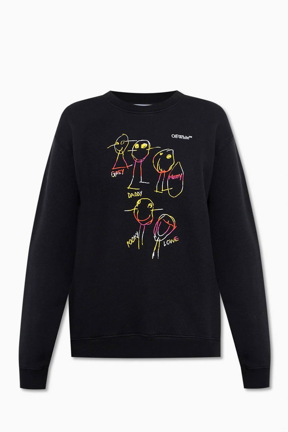 Patterned sweatshirt