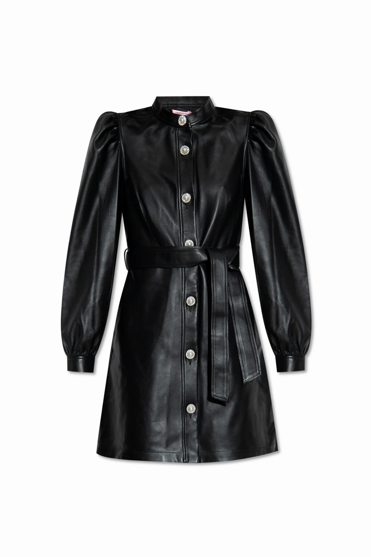 BLACK ‘Lanette’ leather dress