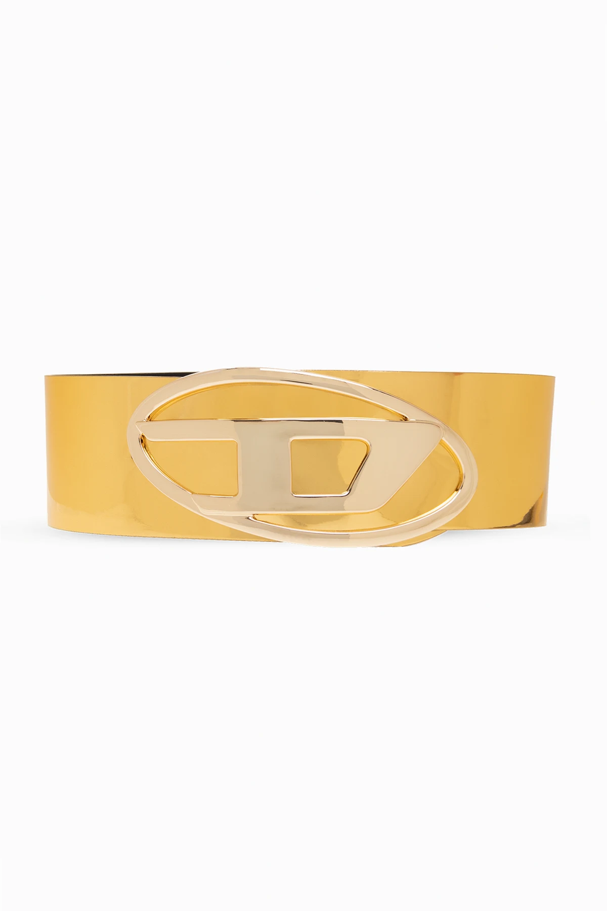 Szeroki pas z logo ‘OVAL D LOGO B-1DR’