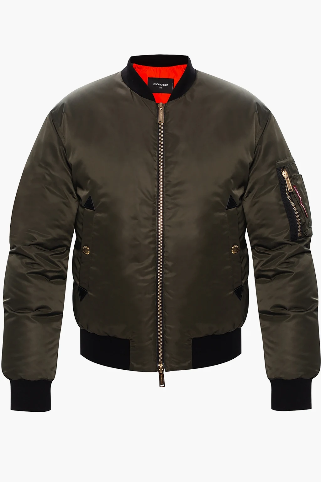 Puchowa kurtka typu ‘bomber’