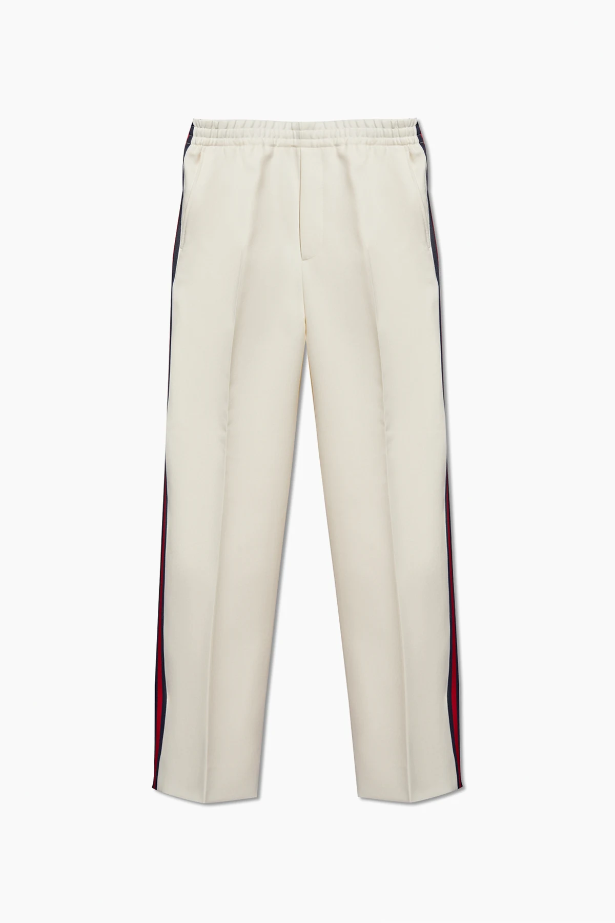 Side-stripe trousers