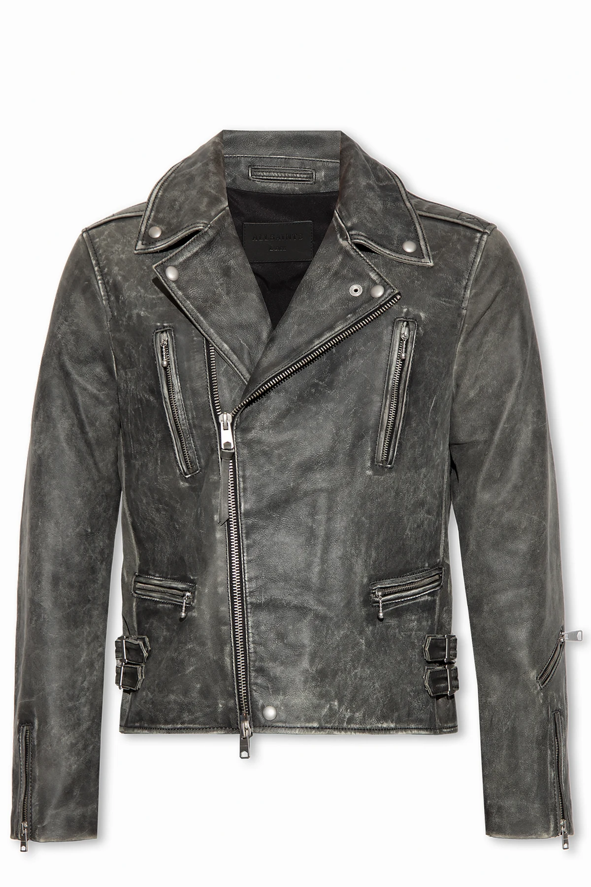 Skórzana kurtka ‘Ark’ typu ‘biker’