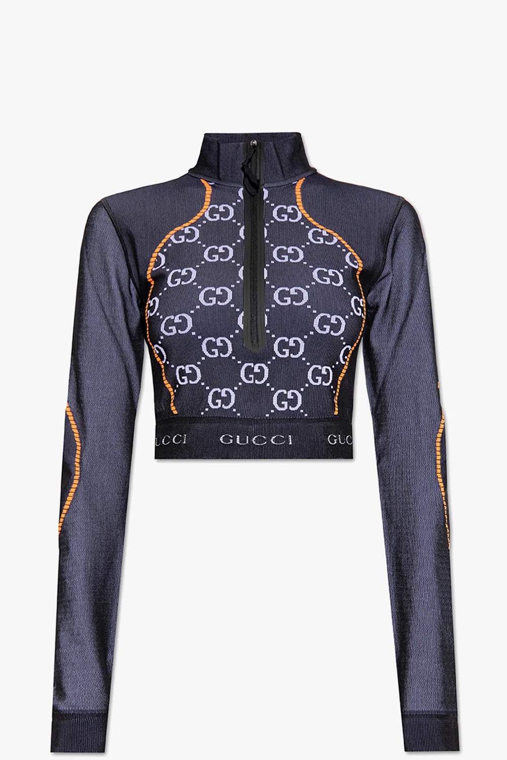 Krótki top z monogramem