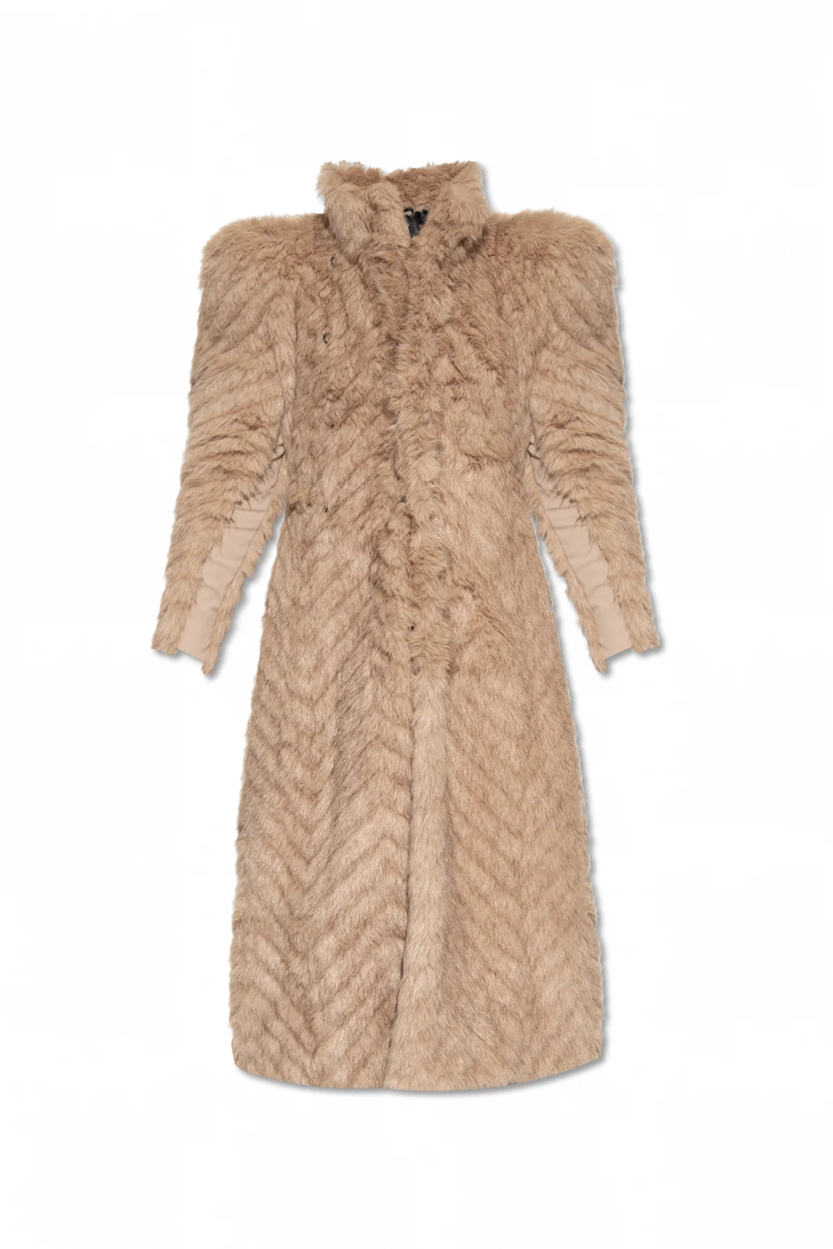 Faux fur coat