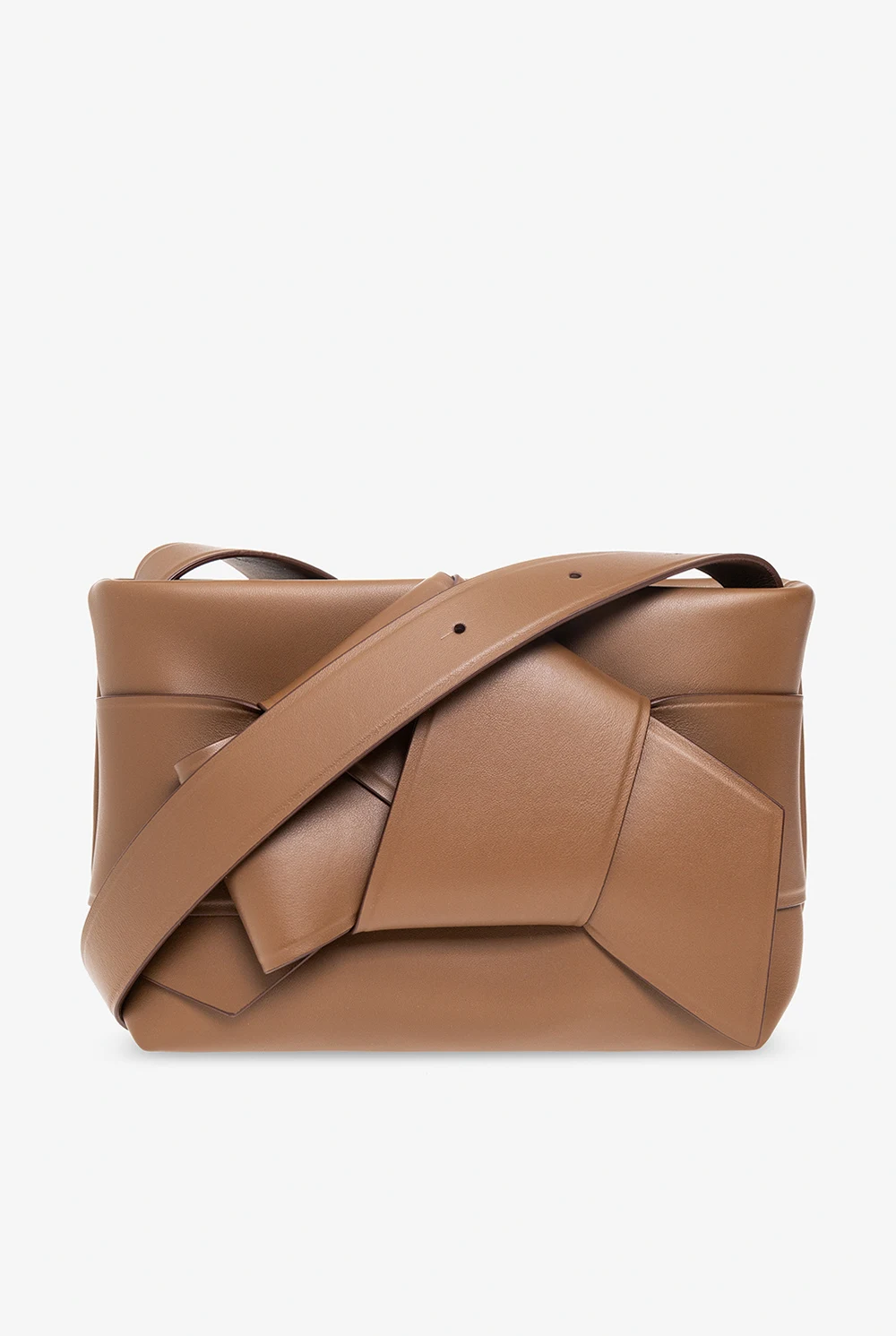‘Musubi’ leather shoulder bag