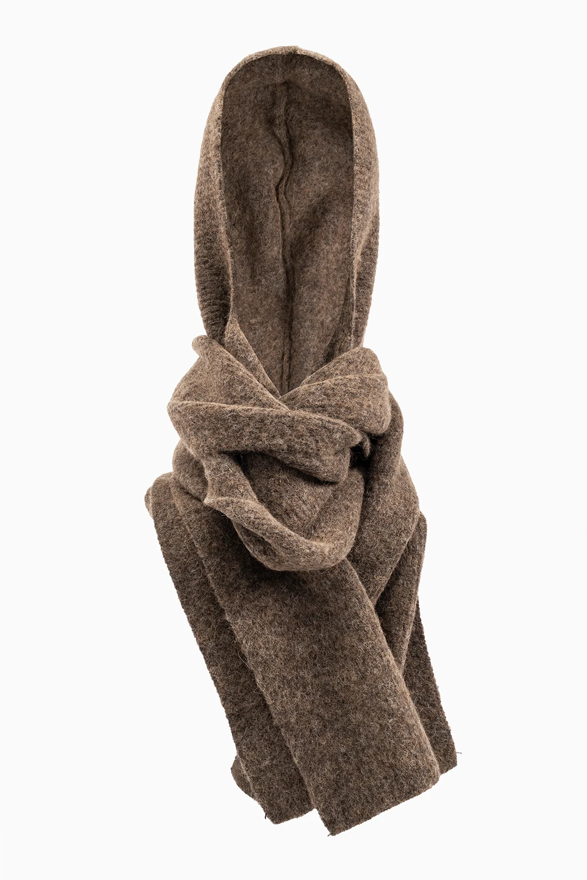 ‘AlphaGZ’ hooded scarf