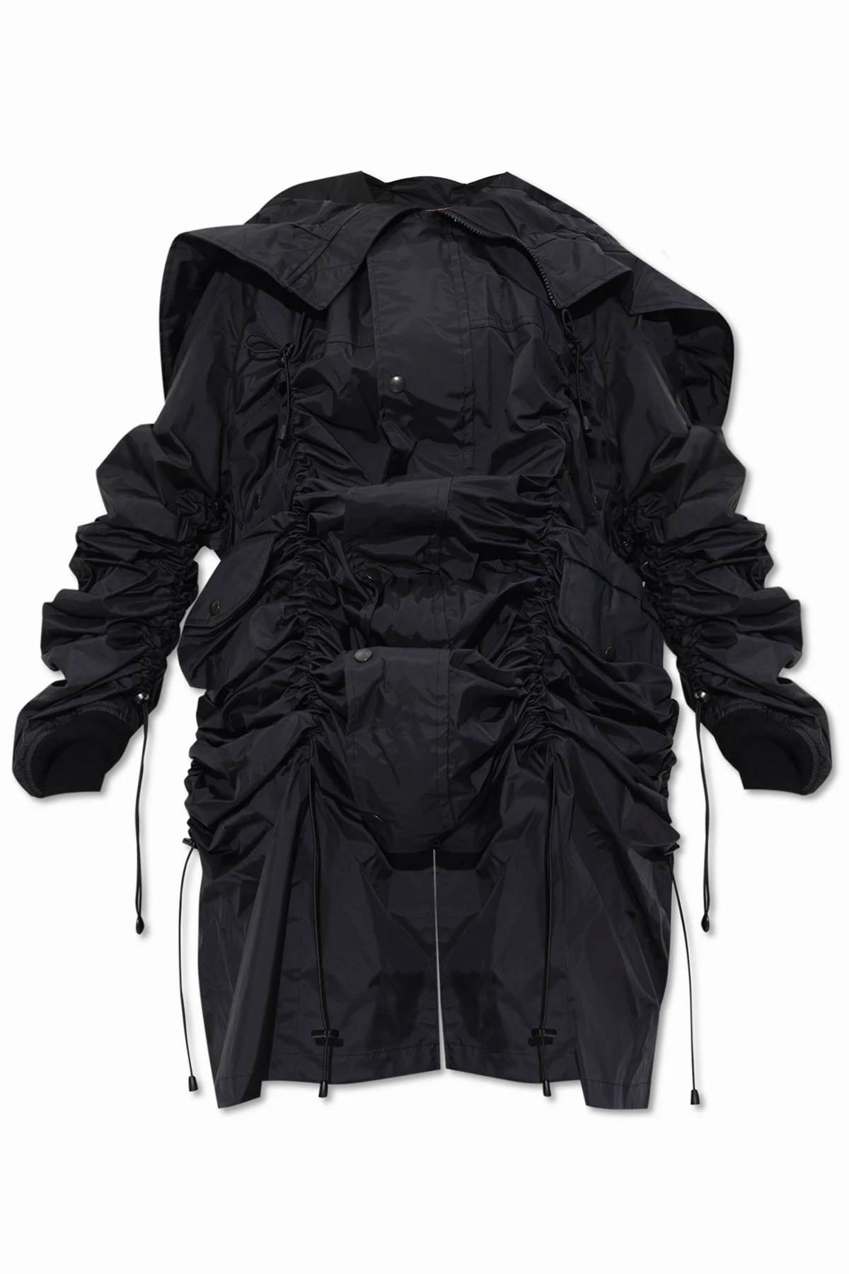 Draped coat