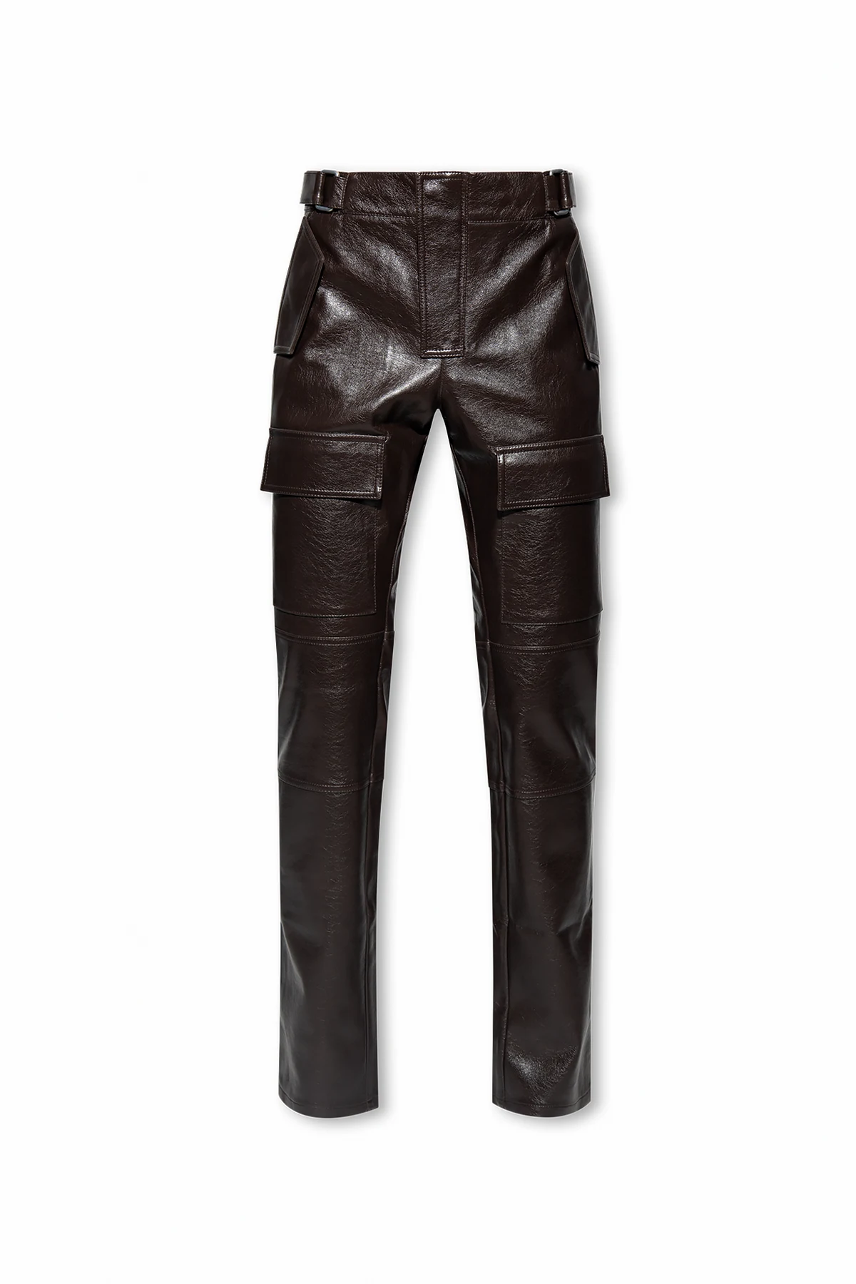 ‘Moto’ trousers from vegan leather