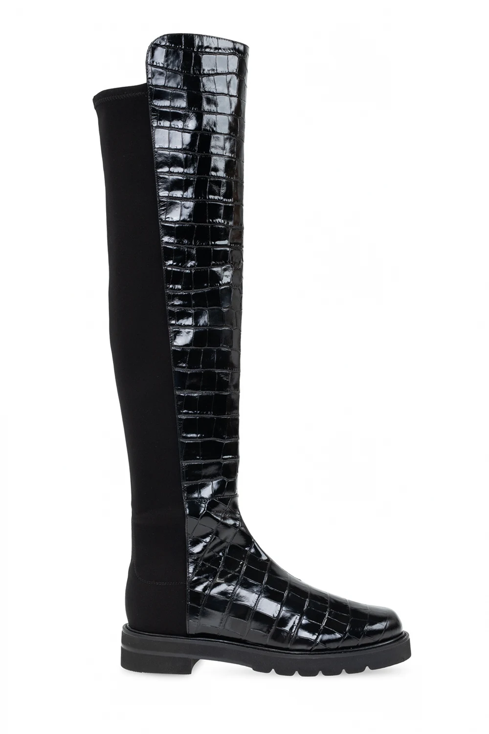 ‘Lift’ leather boots