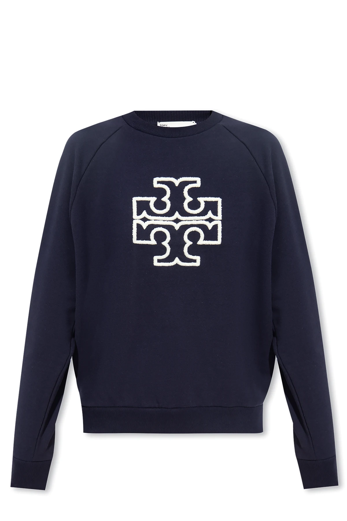 Cotton sweatshirt with logo
