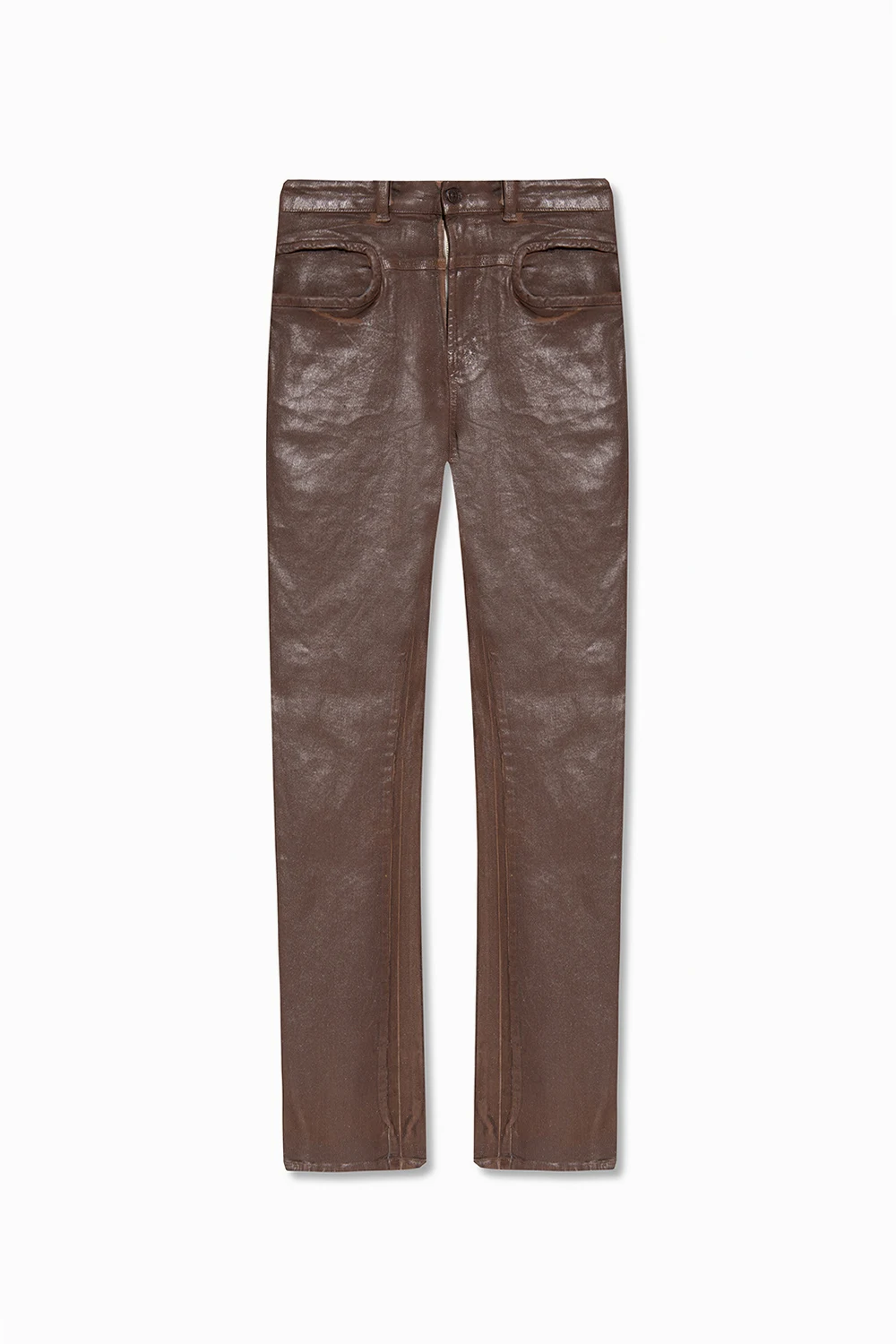 ‘D-Lya’ waxed jeans