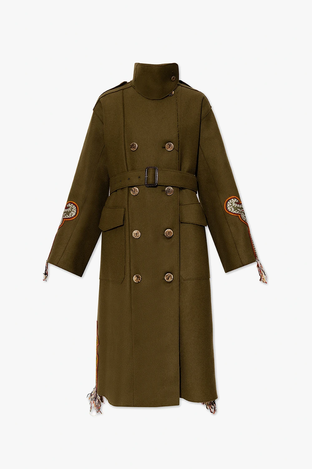 Double-breasted coat