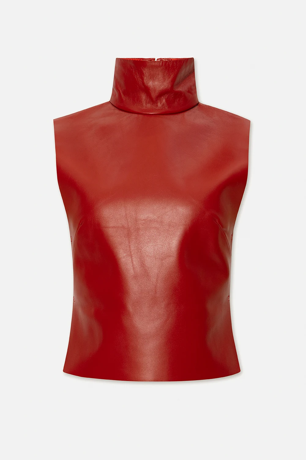 Leather top