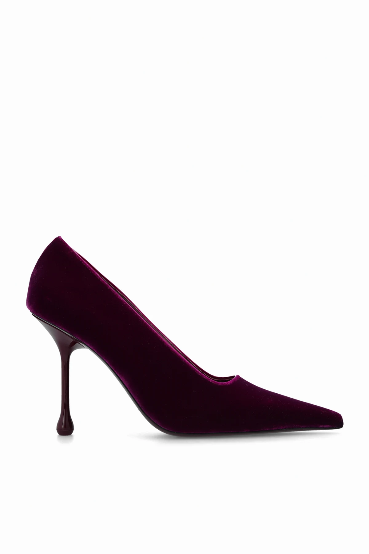 ‘Ixia’ stiletto pumps in velour