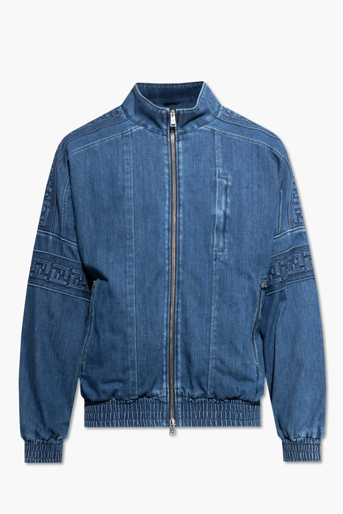 Jeansowa kurtka typu ‘bomber’