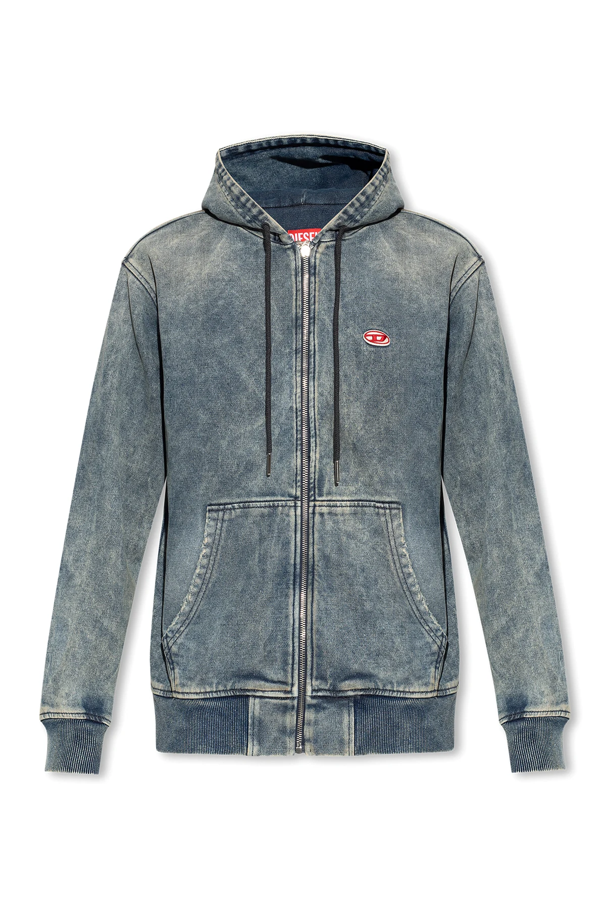 ‘D-GIR-NE‘ denim hoodie