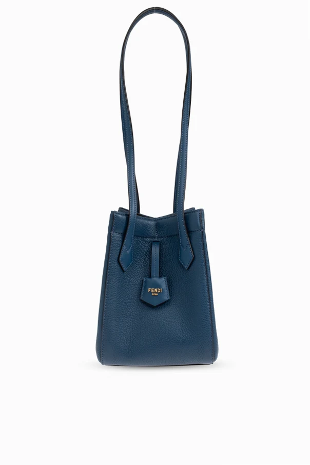 NAVY BLUE 'Origami Mini' shoulder bag