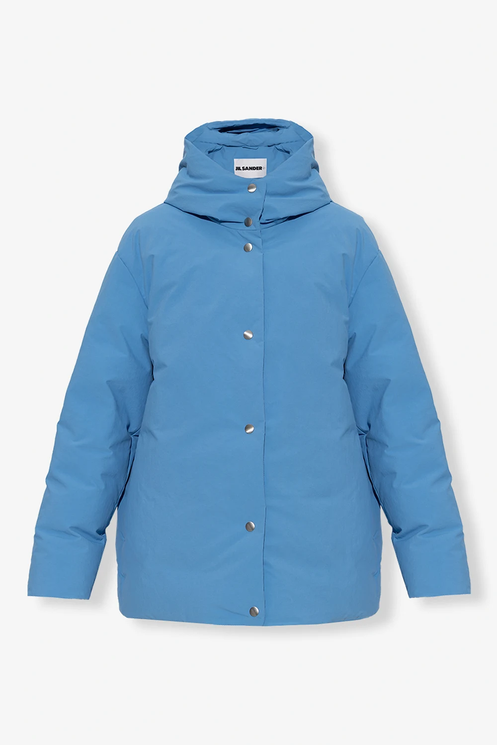 Hooded down jacket