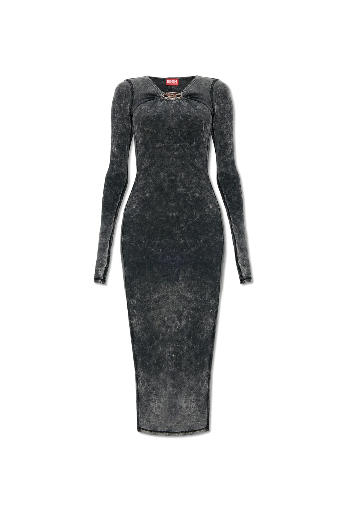 ‘D-CRITIC’ ribbed dress