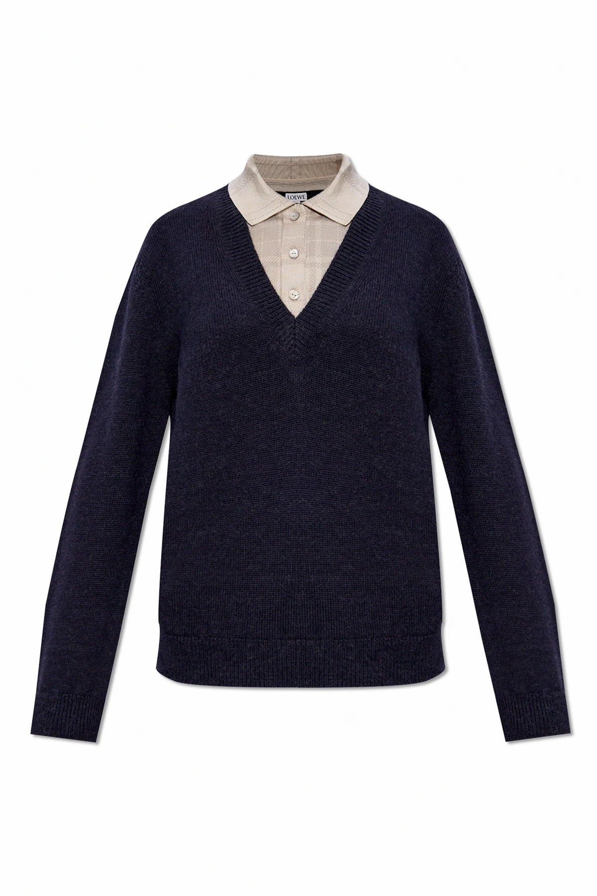 Sweter z kołnierzem