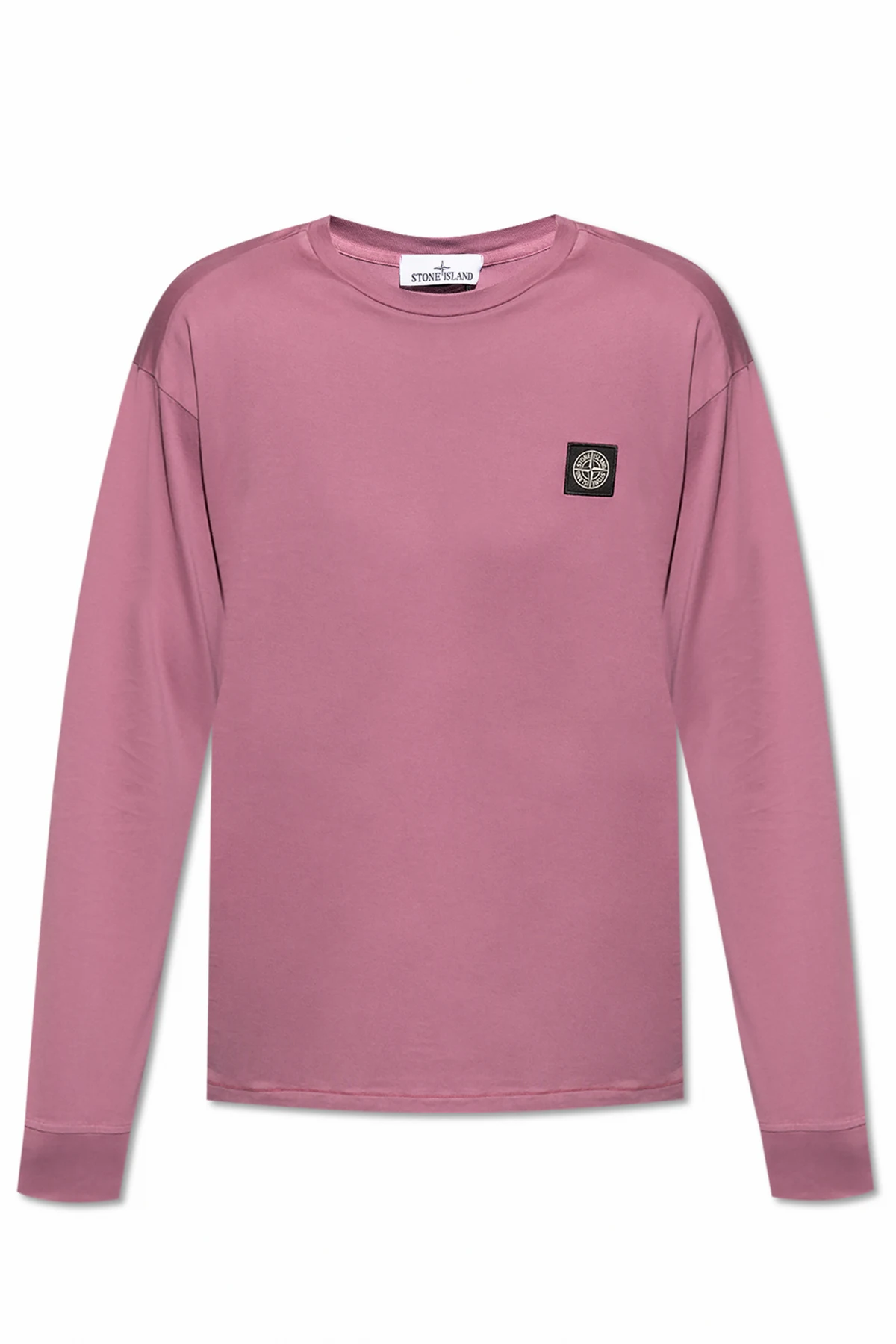 T-shirt z naszywką z logo