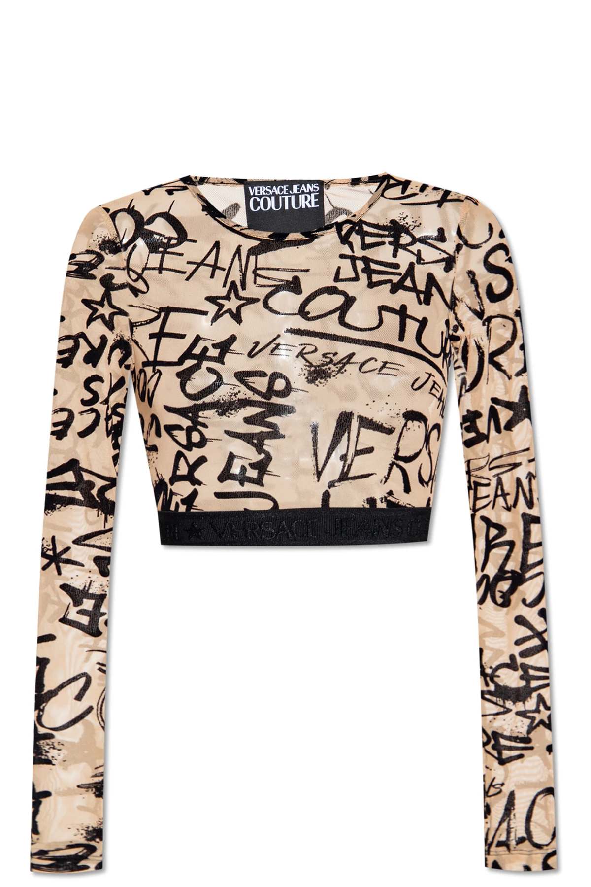 Crop top with logo