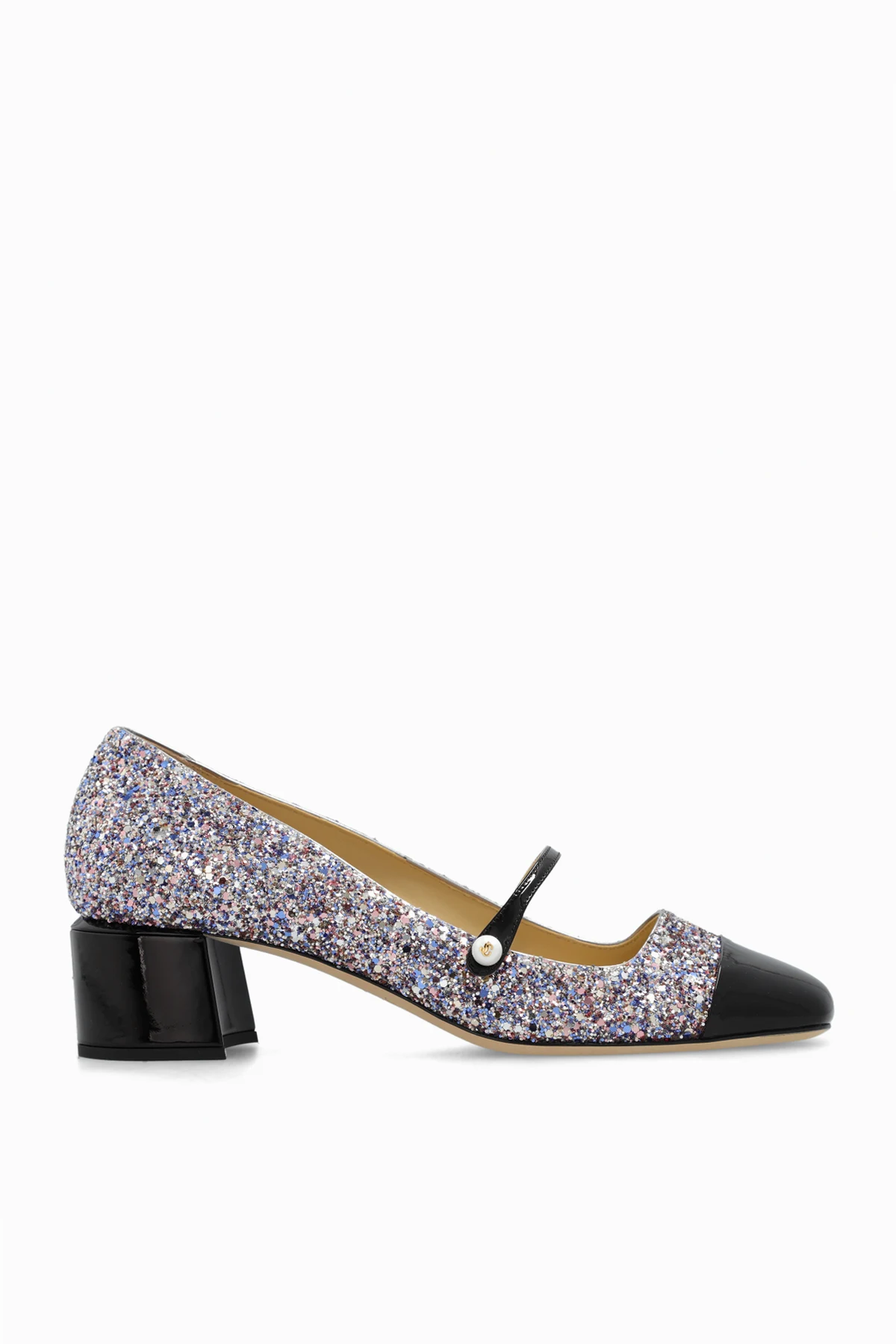 ‘Elisa’ glitter pumps