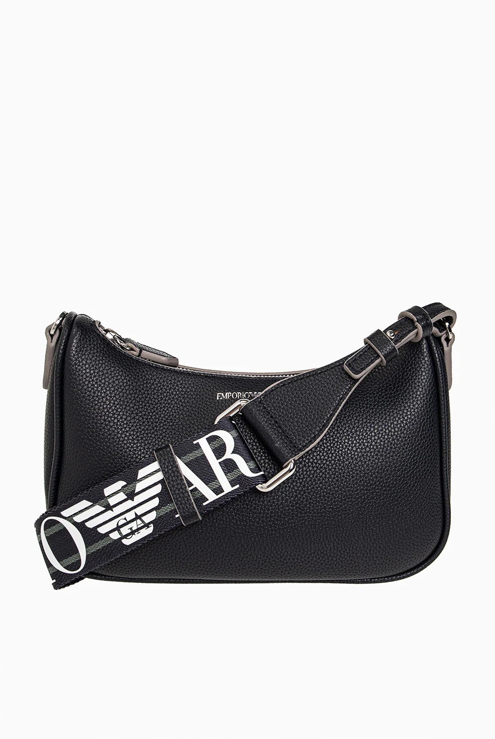 Shoulder bag with logo