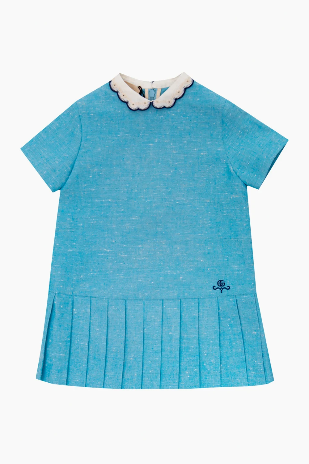 Dress with collar
