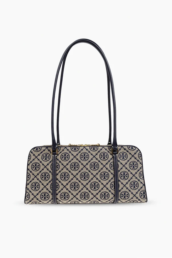 beżowy Torba na ramię `T Monogram Small`