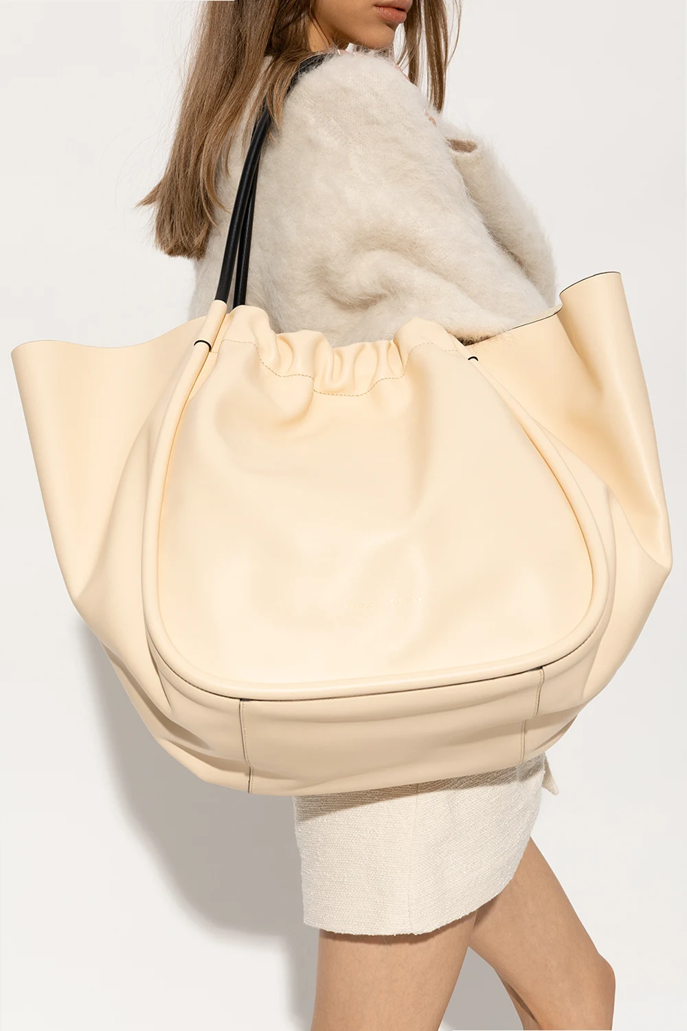 ‘Ruched XL’ shopper bag