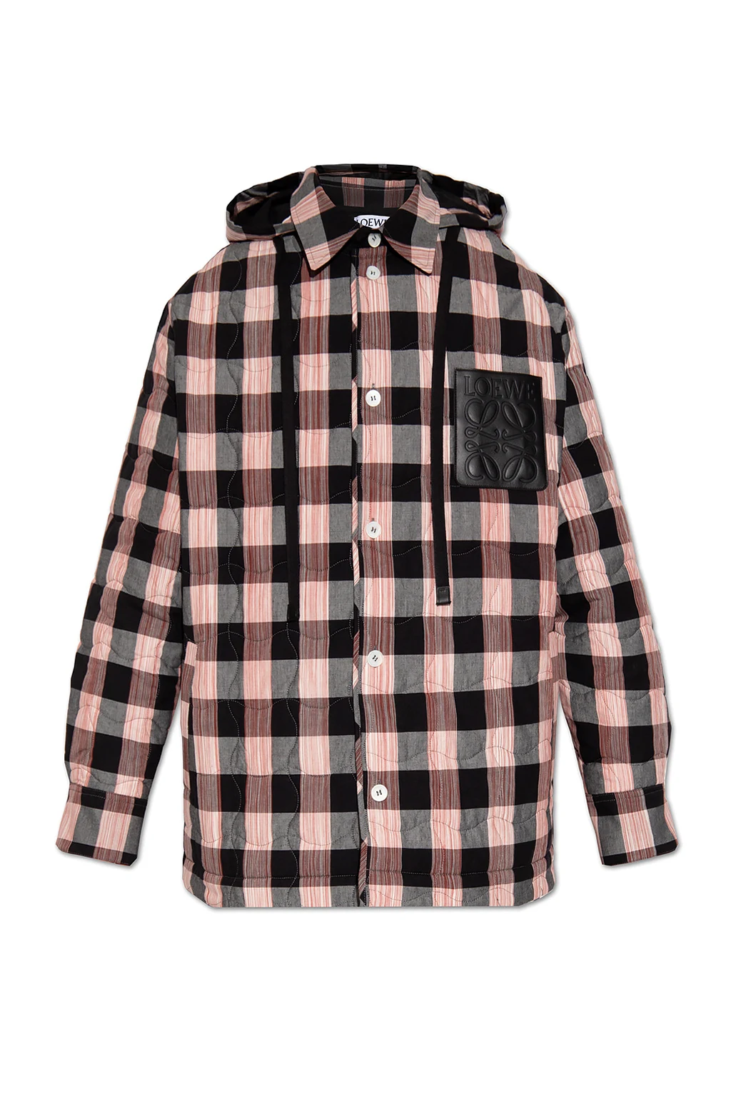 Padded quilted overshirt