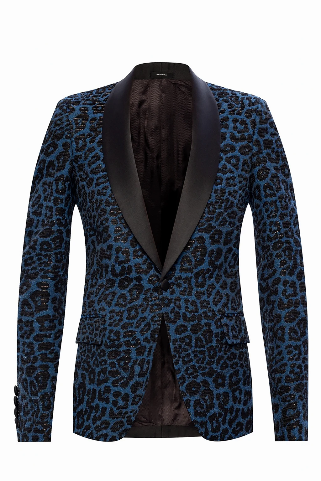 Blazer with notched lapels